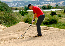 Golfplatzbunkersand